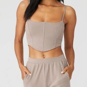 Alo Yoga Women’s Soft Sculpt Bra Taupe
